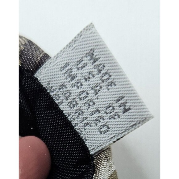 Pierre Cardin Mens Woven Patterned Silk Tie Brown Beige Vintage Necktie - Picture 5 of 8